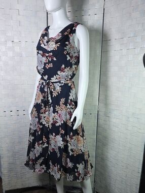 Robert Louis Floral Midi Dress